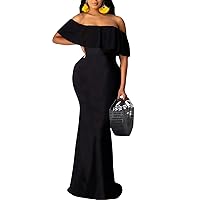 Women's Floral Strappy Backless Maxi Dresses Sexy Bodycon Evening Party Long Dress