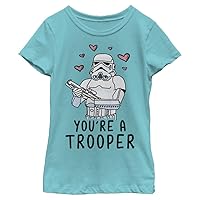 STAR WARS Trooper Love Girls Short Sleeve Tee Shirt