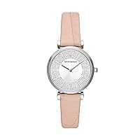 Emporio Armani AR11543 Women's Watch 2-Hand Movement Stainless Steel, silver, Strap.