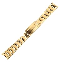 Stainless Steel Watchband For Rolex Strap Sub Case Cinghia Matte Brushed Bracelet Sangle Gurt Watch Accessories Parts Correa Glide Lock 20MM