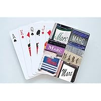 MARC Personalized Playing Cards featuring photos of actual signs