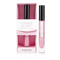 FarmHouse Fresh Vitamin Glaze Oil-Infused Lip Gloss - Sheer Pink Color, 0.25 oz.