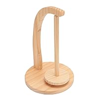 Wooden Yarn Spinner, Reliable Use, Enhanced Knitting Experience, Yarn Holder, Delicate Appearance, Stable Structure, Easy Installation for Crochet (Wood Color)
