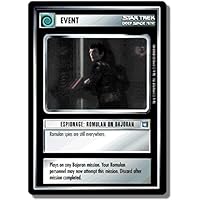 Star Trek CCG 1E DS9 DEEP Space Nine Espionage: Romulan ON BAJORAN 65U