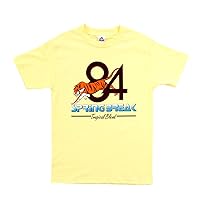 Step Brothers Spring Break 84 Tropical Blend Adult Yellow T-Shirt
