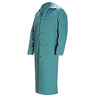 MAGID 1844-XXXL Chicago Protective Apparel Flame Resistant Coat, Blue, 3XL