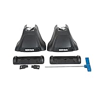 Rhino-Rack Legs for HD Bars, 2 Legs, Glass Filleed Nylon, Compatible with Pickup Trucks from Ford, GMC, Chevy, RAM, Toyota, Nissan, Black (RLKHDH)