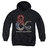 Trevco Dungeons & Dragons Dragons In Dragons Unisex Youth Pull-Over Hoodie for Boys and Girls