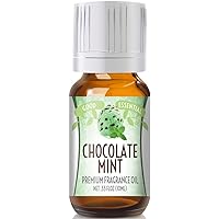 Good Essential – Professional Chocolate Mint Fragrance Oil 10ml for Diffuser, Candles, Soaps, Lotions, Perfume 0.33 fl oz