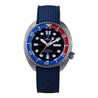 Mens Diver Watches Titanium Turtle Automatic Watch Mechanical Wristwatch 20Bar Water Resistant Luminous NH36 Ceramic Bezel Rubber Strap
