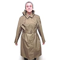 Soviet Female Officer Raincoat - Macintosh with Hood