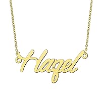 Personalized Custom Name Necklace Stainless Steel Jewelry Gold Silver Color for Womens 16