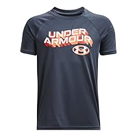 Under Armour Boys' Tech Wordmark Short Sleeve T-Shirt