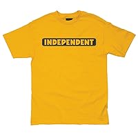 Independent Trucks Skateboard Shirt Bar Logo Gold