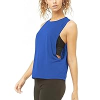 Mippo Loose Workout Tops for Women Muscle Shirts Gym Exercise Fitness Tank Tops
