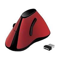 LogiLink Mouse Ergon. Vertical 5 bot. 1000dpi red, ID0159 (5 bot. 1000dpi red)