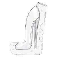 Fondant Shoe Chocolate Heel Cute Candy Sugar Mold For Cake Decorating DIY Home Baking Suger Craft Tools Hard Heel Shoe Candy Molds Plastic Chocolate Candy Molds