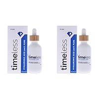 Timeless Hyaluronic Acid 100 Percent Pure Serum Unisex 2 oz (Pack of 2)