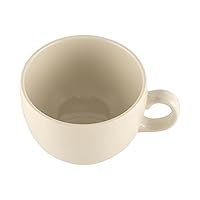 G.E.T. C-1001-IV Ivory 18 oz Plastic Mugs (Pack of 12)