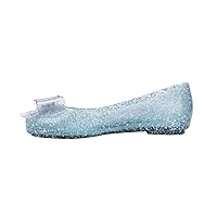 mini melissa Girl's Sweet Love + Disney Princess Jelly Ballet Flat for Kids - Jelly Ballerina Shoes for Girls, Disney-Inspired Ballet Flat