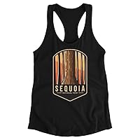 Sequoia National Park Racerback Tank - Vintage Tank - Forest Workout Tank