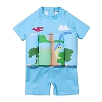 Toddler One-Piece Swimsuit Beach Sport Summer Swimwear Hawaiian Floral Bathing Suit for Girls Boys