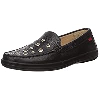 Marc Joseph New York Unisex-Child Leather Made in Brazil Mott Street Grommet Detail Loafer