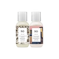 R+Co Dallas Biotin Thickening Shampoo, 1.7 Fl Oz with R+Co Dallas Biotin Thickening Conditioner, 2 Fl Oz