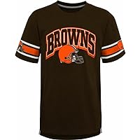 NFL Kids Youth 8-20 Victorious Team Color Cotton Primary Logo Short Sleeve Fashion Official Football T-Shirt