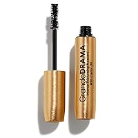 GrandeDRAMA Intense Thickening Mascara with Castor Oil, Volumizing, Conditioning, Buildable Formula