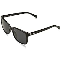 Fossil mens Fossil Male Style Fos 3106/G/S Sunglasses, Black, 54mm 20mm US