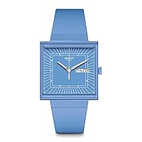 Swatch Unisex Casual Watch Blue Bioceramic Quartz What IF?…Sky