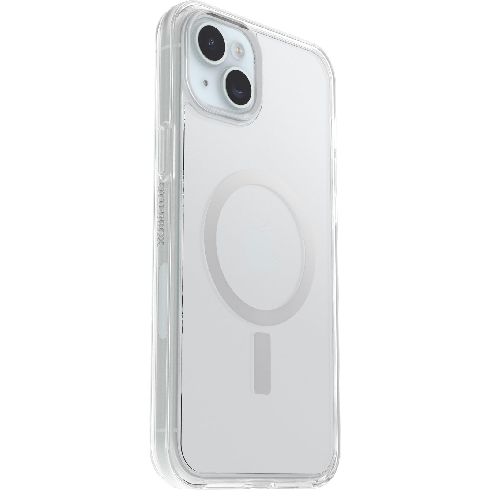 OtterBox IPhone 15 Plus and IPhone 14 Plus Symmetry Series Clear Case - (Clear), Snaps to MagSafe, Ultra-Sleek, Raised Edges Protect Camera & Screen