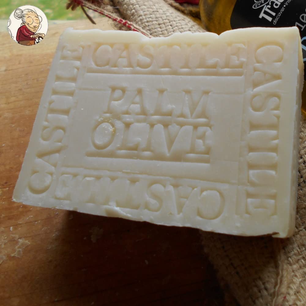 Castile Olive Palm Handcrafted Soap with Cocoa Butter