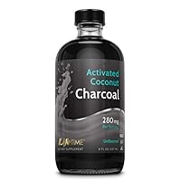 Activated Coconut Charcoal, Liquid, Unflavored (Btl-Glass) | 8oz