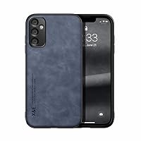 for Oppo Reno 7Z Phone case,Built in car Magnetic Suction Design, Selected Leather, Luxurious Tactility[MIL Level Drop Test] Blue