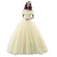 ZHengquan Girls Dresses Butterfly Off The Shoulder Tulle Girls Pageant Dresses Princess Flower Party Gowns