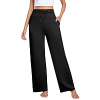 Palazzo Pants Women Wide Leg Pants for Woman Work Business Casual High Waisted Dress Pants Lounge Trousers Office