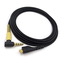 2020 New Replacement 3.5mm Nylon Audio- Cable for Steelseries Arctis/ 3/5/7/Pro 2m Long Gaming Headset Line for Laptop