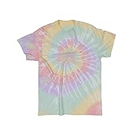 Mens Multi-Color Spiral Short Sleeve T-Shirt (200MS)