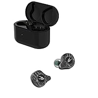 Tuanzi Sabbat E12 3D Clear Sound True Wireless Earphone Sport HiFi Stereo Earbuds Blutooth 5.0 TWS Stereo Earphones A week's Endurance with Built-in Mic Charging Case (Advanced Stone)