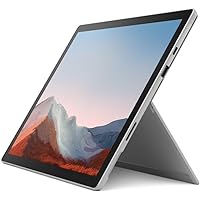 Microsoft Surface Pro 7 Tablet PC Surface Laptop Touch Screen 12.3'' (2736x1824), Core i5-1035G4, 8GB RAM DDR4, 256GB SSD, USB Type-C, Micro SD Card, CAM, Wi-Fi, BT, Windows 10 Pro (Renewed)