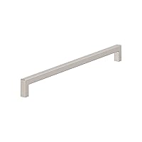 Amerock BP54046G10 | Satin Nickel Appliance Pull | 18 inch (457mm) Center-to-Center Cabinet Handle | Monument | Furniture Hardware