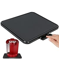 Kitchen Caddy Sliding Tray, Appliance Coffee Maker Slider Large Rolling Tray Under Cabinet Countertop Storage Moving Sliders for Stand Mixer Air Fryer Toaster Blender with Wheels (13.8'' W × 11.7''D)