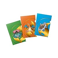 Ultra PRO - Pokémon Tournament Folios 3-Pack - Charizard, Blastoise, Venusaur - Organize & Store your Gaming Notes, Tournament Notes, Sized to Fit Deck Lists 8.6