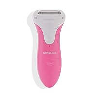 Electric Shaver for Legs,Electric Razor for Women,Lady Shaver for Pubic Hair,Wet & Dry,Bikini Trimmer,Cordless Foil Shaver,Painless Body Hair Removal for Underarms,pink/au7v