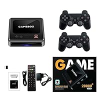G10 Retro Game Stick, HD Retro Home Video Game Console with Game Controllers Memory Card Build-in 32G 15,000 Games, Plug and Play Video Games for TV (US-Plug)