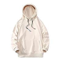Mens Oversized Hoodies Casual Athletic Gym Sweatshirts Tops Relaxed Fit Active Hoodie Hooded Pullover with Pocket
