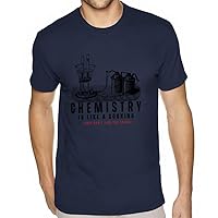 Chemistry is Like Cooking Sueded T-Shirt - Funny Quote Clothing - Chemistry Lovers Item