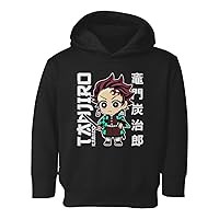 Tanjiro Kid Slayers Anime Manga Demon Toddler Hoodie Sweatshirt